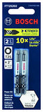 Bosch ITT25202 2pieza(s) broca Impact ToughTM 2 pulgadas. Torx® # 25 puntas de potencia