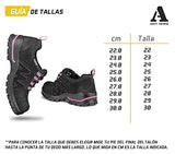 CALZADO ARMADA ESTILO 158 ROSA - X Port Tenis de Seguridad Industrial DISEÑADO PARA LA MUJER Piel Nubuck 100% natural - Excelente Sustituto de Botas de Trabajo para mujer Tipo Tennis Ultra Ligero y flexible para la Reducción de Fatiga en una jornada de La