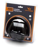 Venture Gear VG80 Series - Orejeras de protección auditiva para adultos, color negro, VG Clamshell (modelo: VGPM8011C)