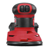 Milwaukee M4 6034-21 Lijadora Roto-Orbital 5" 3 Amp 7000-12000 Opm con Bolsa Recolectora de Polvo Adap Univ y Bolsa