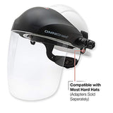 Lincoln Electric OMNIShield Professional Face Shield – Lente transparente de alta densidad – Casco prémium – K3750-1