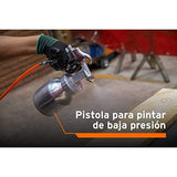 Truper COMP-KIT50, Kit compresor 50 L, 3-1/2 HP, manguera de PVC y pistola