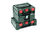 Metabo Metabox 145 626883000 - Caja de herramientas vacía (ABS, sin herramientas, resistente, irrompible, apilable, 396 x 296 x 145 mm, volumen 11,2 L)