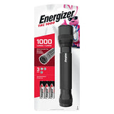 ENERGIZER LED Tactical Metal Flashlight, Ultra Bright High Lumens, Durable Aircraft-Grade Metal Body, IPX4 Water-Resistant Flashlights, 4 Modes, Rechargeable Flashlight Option