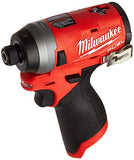 Milwaukee Electric Tools MLW2553-20 M12 llave de impacto hexagonal de 1/4 pulgadas para combustible (sola)