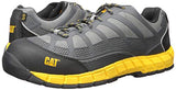 Cat Footwear Streamline - Zapatos de construcción con puntera compuesta para hombre, gris, 11.5 Wide