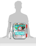 First Aid Kit Hard Teal Case 326 Pieces Exceeds OSHA and ANSI Guidelines