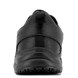 Nautica Zapatos de trabajo antideslizantes para hombre con cordones y sin cordones, Orwell Black, 9 US