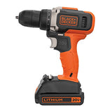 BLACK+DECKER Taladro 2 Velocidades 20V MAX* BCD703C1-B3