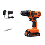 Black & decker LDX120 - Taladro inalámbrico/destornillador