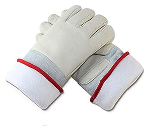 Guantes impermeables, guantes de nitrógeno líquido. Guantes de trabajo de cuero Protectores Largos con largo,criogénico,impermeable,resistente al agua con mangas de cuero de vaca de nitrógeno resisten