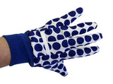 3 pares de guantes de jardinería de polialgodón para mujer, talla M/L