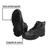 Pretul ZC-026N, Zapatos con casco, #26, negro, agujeta bicolor, Pretul