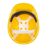 Pretul CAS-AP, Casco de seguridad, color amarillo, Pretul, de polietileno