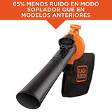 BLACK+DECKER BV25-B3 - Sopladora/Aspiradora de Alto Rendimiento, 2500W