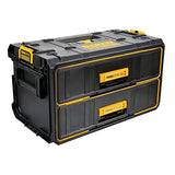 DEWALT ToughSystem - Caja de herramientas 2.0 de dos cajones, 21.8 pulgadas (DWST08320)