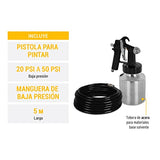 Pretul COMP-KIT20P, Kit compresor 20 L, 2-1/2 HP, manguera PVC y pistola