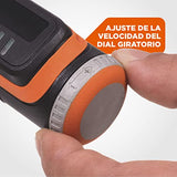 BLACK+DECKER Herramienta Rotativa 8V con 35 Accesorios BCRT8K35-B3