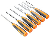 Bahco 424P-S6 Bevel Edge Chisel Set of 6 in a Wooden Box by Bahco