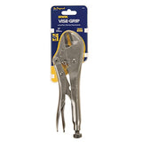 IRWIN VISE-GRIP - Alicates de bloqueo originales, mandíbula recta, 10 pulgadas 102L3