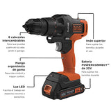 BLACK+DECKER Juego de Herramientas MATRIX 6 Piezas MTX20K6A-B3