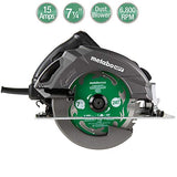 Metabo HPT Kit de sierra circular RIPMAX | Hoja de 7 1/4 pulgadas | 6.800 RPM | Función de soplador de polvo | 5 años de garantía | C7UR