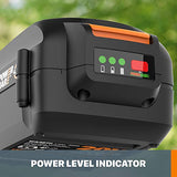 Worx WA3578 - PowerShare 20V 4.0Ah, batería de Iones de Litio de Alta Capacidad, Naranja y Negro