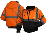 Pyramex RJ3120S RJ31 Series - Chaqueta bomber naranja de alta visibilidad, talla S