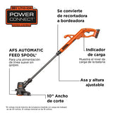 BLACK+DECKER Cortadora/Orilladora 10 Pulgadas 20V LST201-B3