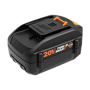 Worx WA3578 - PowerShare 20V 4.0Ah, batería de Iones de Litio de Alta Capacidad, Naranja y Negro