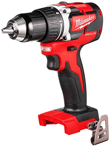 Milwaukee M18 2801-20 - Taladro compacto sin escobillas de iones de litio de 18 voltios (sin herramientas)