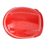 Taidda- Sombrero de Trabajo de Seguridad, Casco de Trabajo Estable humanizado, cómodo y antirruido, Electricista reparador para Soldador(6.00*6.00*4.00cm-Red)