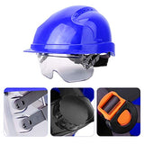 Mxtech Casco de protección de Seguridad, Gorro de Seguridad Ajustable a Prueba de Ruido para Evitar la Niebla, Caminar gateando para niños(7.00 * 7.00 * 4.00cm-Orange)