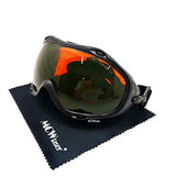 Gafas de seguridad láser OD5+, Yag, azul, láser verde y luz UV de 190 – 540 nm / 800 – 1700 nm OD5+, gafas de protección de ojos para 445 nm, 450 nm, 532 nm, 808 nm, 980 nm, 1064 nm, 1080 nm, MCWlaser