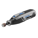 Dremel Lite 7760 N/10 - Herramienta giratoria inalámbrica de iones de litio de 4 V, velocidad variable, multiusos, carga USB, fácil cambio de accesorios, perfecto para bricolaje ligero y manualidades