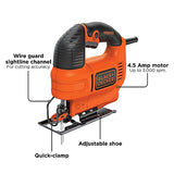 Black + Decker BDEJS300C Jig Saw, 4.5-Amp