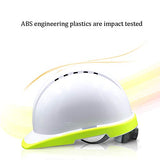 outdoor product Casco de Seguridad Industrial, Casco Anticolisión Transpirable ABS, Casco de Protección Industrial para Obra con Tiras Reflectantes, para Alimentación/Construcción/Túnel