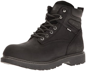 WOLVERINE - Botas de Trabajo Suaves para Hombre, Impermeables, 15 cm, Negro, 11 M US