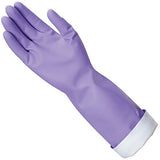 Mr. Clean Loving Hands - Guantes de látex, Púrpura, Mediano, 1, 1