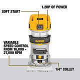 DEWALT Router Compacto 900W con Velocidad Variable DWP611PK