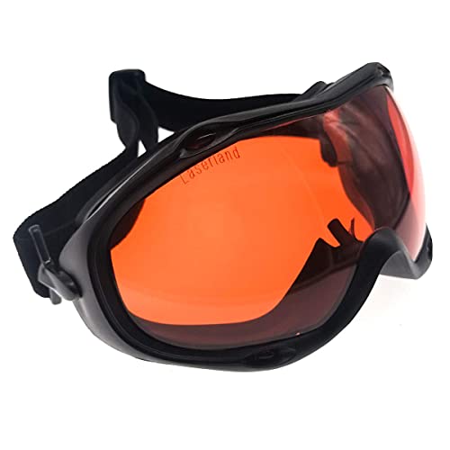 Laserland 190nm-355nm-405nm-445nm-473nm-532nm Gafas de protección láser azul verde CE OD6+