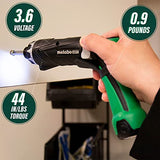 Metabo HPT Kit de destornilladores inalámbricos | 3.6 V, baterías de iones de litio - 2, mango de doble posición | Luz LED | 21 ajustes de embrague | Garantía de por vida | DB3DL2