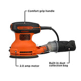 Black & Decker BDERO100 Lijadora orbital aleatoria, 5"