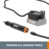 Worx WA7151 MAKERX HubX Fuente de alimentación y adaptador de herramientas con puerto USB