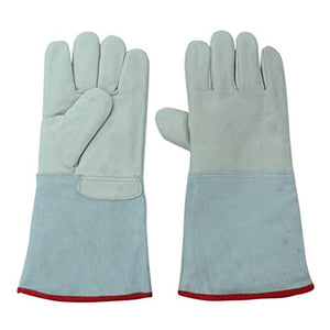 MagiDeal Guantes Criogénicos Resistente a La Temperatura, Almacenamiento en Frío, Resistente, 3 Tamaños, 36cm