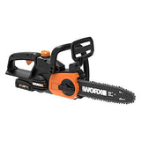 Worx WA3578 20V 4.0Ah, Naranja y Negro Herramienta para Motosierra sin Cable, Batería + Cargador Incluido