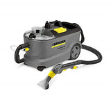 Kärcher Puzzi 10/1 Drum Vacuum Cleaner 1250W Negro, Amarillo - Aspiradora (1250 W, Aspiradora de Tambor, Negro, Amarillo, Agua, Húmedo, Profesional)