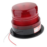 NC Luz de Advertencia LED Intermitente Seguridad de Emergencia Luz estroboscópica Luz de baliza 4 Colores - Rojo