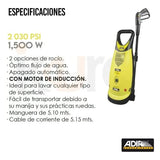 ADIR 214 Hidrolavadora profesional alta presion 2, 030 psi