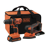 BLACK+DECKER Taladro y Lijadora 20V MAX* con Hielera LD120SB-B3